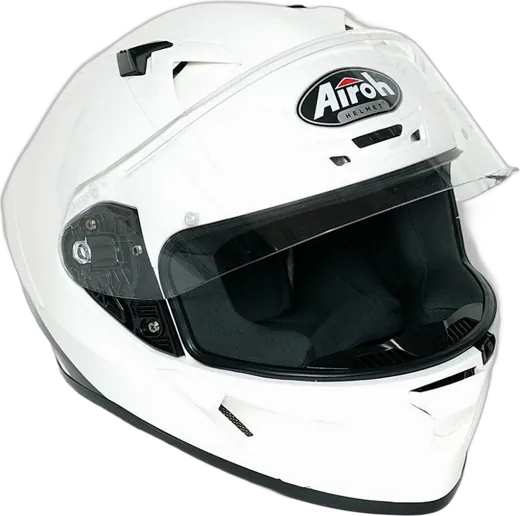 Casco integral para motociclista